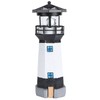 Outdoor Solar Power Rotating LED Light Landscape Lamp Garden Courtyard