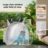 Guinea Pig Backpack Carrier, Bearded Dragon Carrier Backpack with Clear