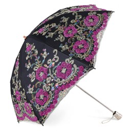 BABEYOND Lace Parasol Uv Umbrella - UPF50+ Vintage Flower Embroidered Umbrella for Wedding Party and Photo Shooting