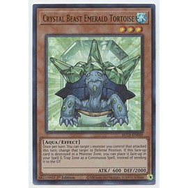 Crystal Beast Emerald Tortoise - BLCR-EN049 - Ultra Rare - 1st Edition