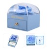 muchly Rose Ring Box，Proposal ring box rotates 360 degrees. Square