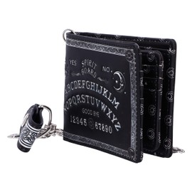 Nemesis Now Spirit Board Embossed Purse Ouija Wallet Black 18.5cm, 11cm