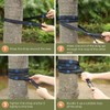 Glymnis Camping Hammock for 2 Person Nylon Lightweight Portable Double