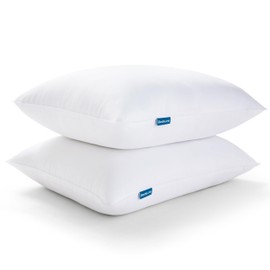 Bedsure Pillows Queen Size Set of 2, Medium Firm Queen Bed Pillows for Sleeping Hotel Quality, Fluffy Queen Pillows 2 Pack for Side and Back Sleeper