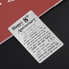 TANWIH 8 Year Anniversary Card Gifts for Husband Him, Happy