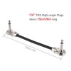 15cm/ 6in Guitar Effect Pedal Instrument Patch Cable 1/4'' Silver