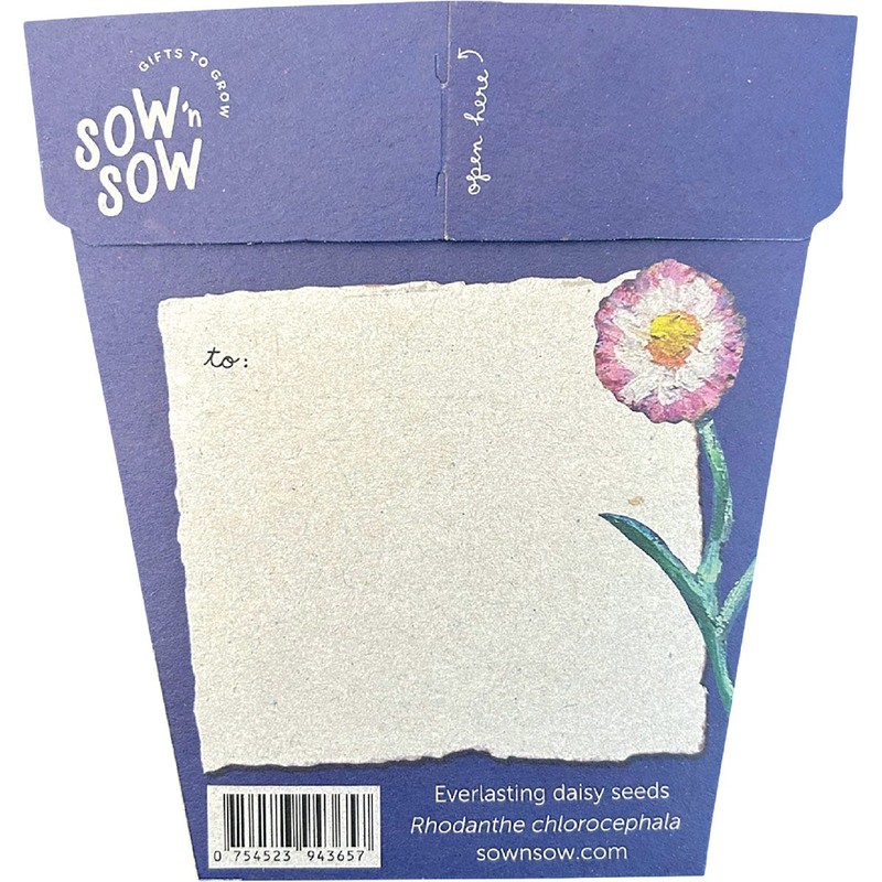 Sow 'n Sow Gift of Seeds With Sympathy 1pc