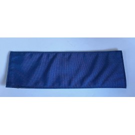 Safariland Blank Patch Blue Cordura No Lettering Hook Back 1 Piece 11X4 Inch