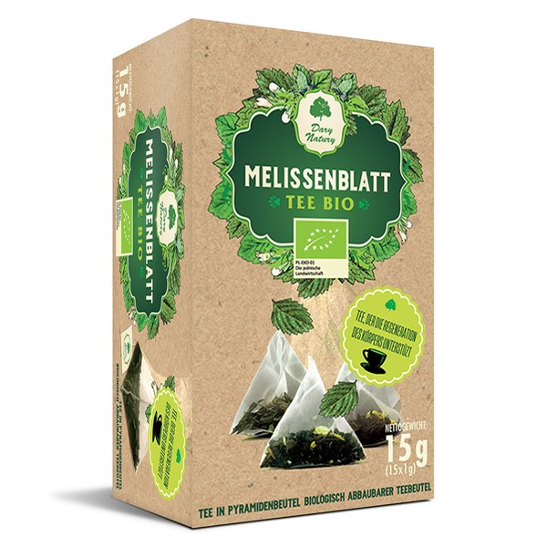 Zitronenmelisseblatt Bio-Kräutertee (1) Relax / Melissa officinialis / Bio-Landwirtschaftprodukt / Zitronenmelisse