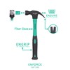 American Roofing Hammer 20 oz with 2K Fibreglass Handle from