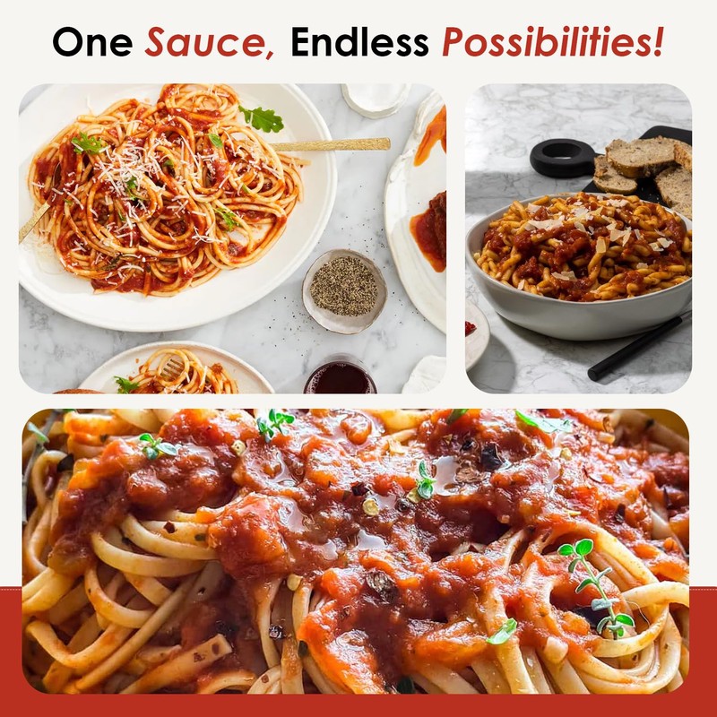 Dave's Gourmet Organic Spicy Heritage Red Pasta Sauce - Zesty