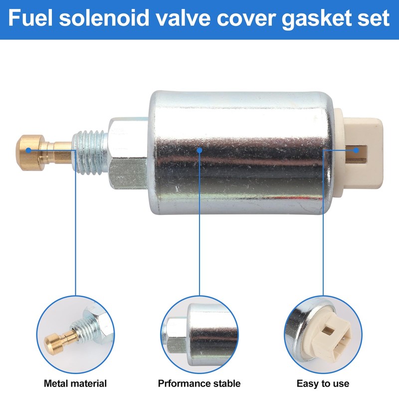 Carburetor Fuel Solenoid Valve Replacement for briggs and stratton fuel