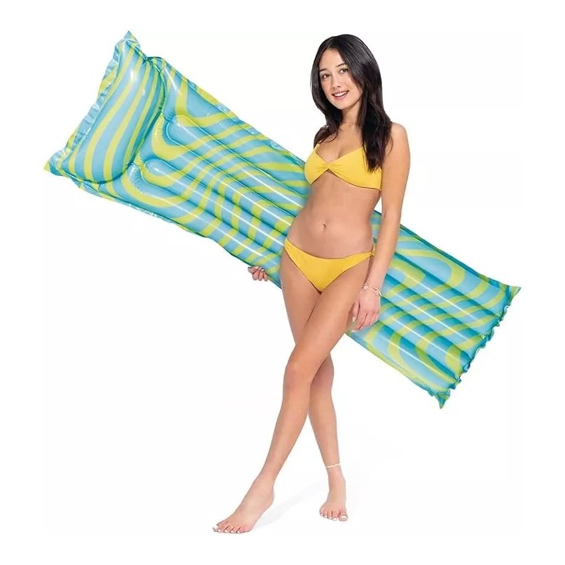 Intex Cama Inflable 59711 Diseño Rayado Colores Surtidos