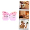 BIUDECO Elegant Butterfly Lash Tray Acrylic Eyelash Bench Lash Grafting
