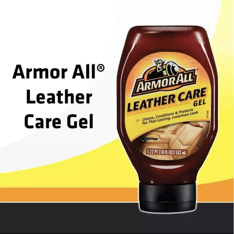 Armor All 10961 Leather Care Gel (18 Fluid Ounces), 9963
