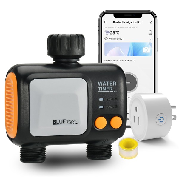 Johgee Smart WiFi Water Timer for Garden Hose - 2