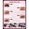 Natural Wispy Lash Clusters 10-16mm Mixed Length