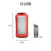Sea to Summit VIEW DRY SACK RED (13 LITRE)