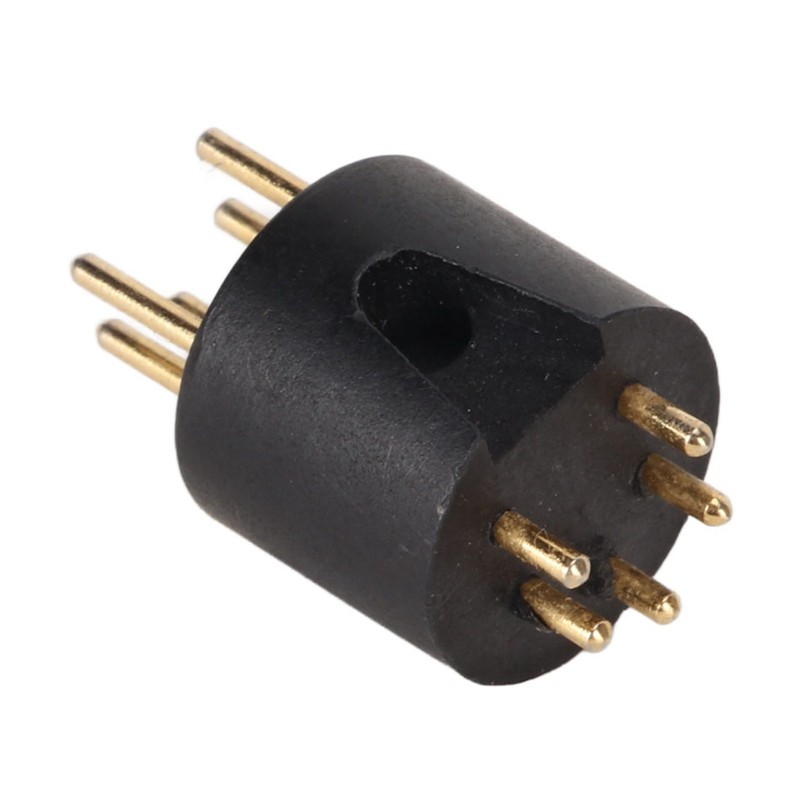 Vinyl Turntable 5 Pin DIN Gold Plated Male Plug Tonearm