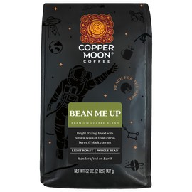 Copper Moon Light Roast Whole Bean Coffee, Bean me Up, 2 Lb
