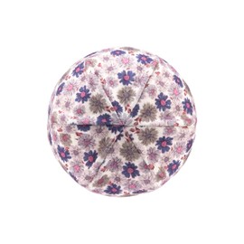 Sterntaler Beanie Printed with Flowers for Girls - Baby and Children Hat Made of Mixed Fabric, Mauve