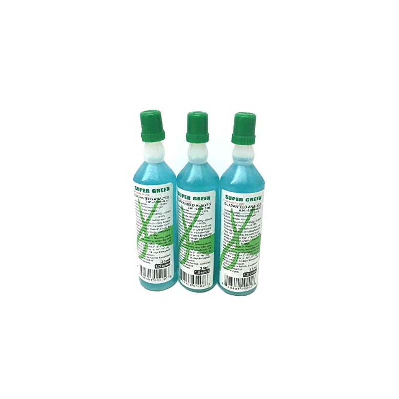 Super Green Lucky Bamboo Fertilizer (3 Bottles) Ready-to-use All Purpose