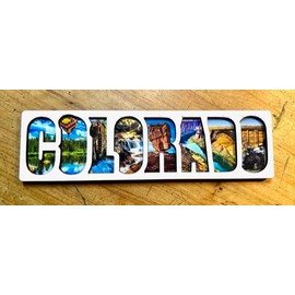 Colorado Magnet Colorado Souvenir USA Fridge Magnet Denver Souvenir Rocky Mountains