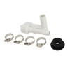 RV Toilet Vacuum Breaker Kit 385316906 Stainless Steel Clamp Sealed
