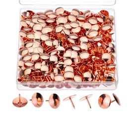 Mr. Pen- Thumb Tacks, 500 Pack, Rose Gold, Flat Push Pins, Thumbtack, Flat Thumb Tacks, Metal Push Pins, Thumbtacks, Push Pin, Thumb Tack, Thumbtacks Flat, Flat Push Pins for Bulletin Board