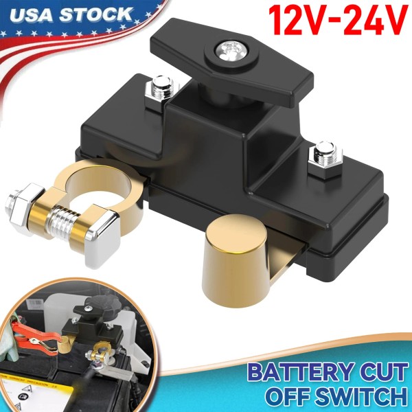 Unbranded 12/24V Universal Battery Terminal Car Battery Disconnect Isolator Cut