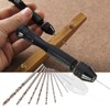 Takelablaze Pin Vise Small Hand Drill 49pcs Hand Drill Bits