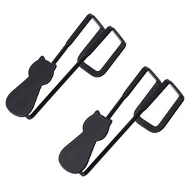 couponhub 3Pcs- Over Cabinet Door Hooks Iron Decorative Cat Over The Cupboard Drawer Hooks Multi-Purpose Hooks for Kitchen Bathroom Bedroom
