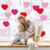 JarThenaAMCS Valentine's Day Paper Cutouts 50 Pcs 6 Inch Love