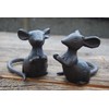 Cast Iron Mouse Home or Garden Ornament