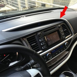 Fit for Toyota Highlander 2015 2016 2017 2018 2019 Center Console Dashboard Moulding Trim Matte