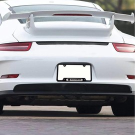 License Plate Frame for Trailhunter Stainless Steel Car Accessories Black 2PCS