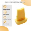 08912040610 Safety Switch Keys for Sears Craftsman,Ryobi,Delta,Wen,Dewalt,Jet,SawStop,Powertec,Rockwell Power Tools,4 pcs