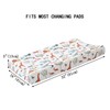 2pcs Baby Diaper Changing Covers Printing Cotton Yarn Removable Infant