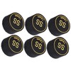 6pcs Pool Cue Tips Professional Multi Layers Billiard Pool Cue