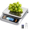 Atogou 88lb Food Scale, Commercial Kitchen Scale Plug-in Usable with