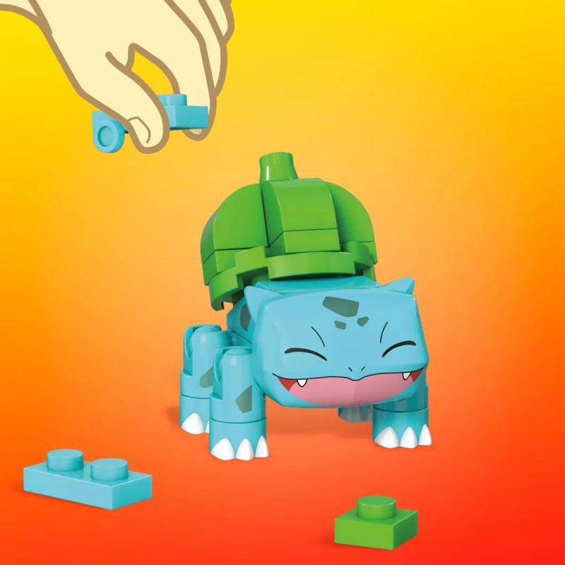 Mega Construx Pokémon Pokébola Bulbasaur Construcción