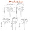 5 Pcs Wedding Hair Accessories Brides Prom Hair pieces