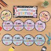 ARCHCRTC 22 Pieces Affirmation Station Composition Notebook Bulletin Board Decorations