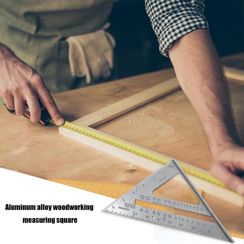 2-Piece Set Square Tool, Incl 11.81inch/300mm Combination Square With Spirit