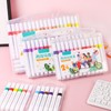 36 Colors Acrylic Paint Marker Pens High Coverage Power Triangular