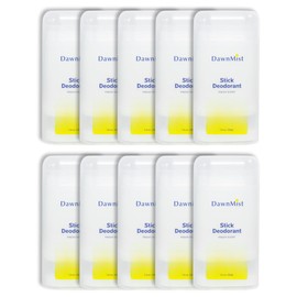 Dukal Dawn Mist Stick Deodorant, Fresh Scent 1.6 oz. Clear (Pack of 10)