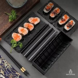 Total Supplier Set Moldes Prepara Rollos Sushi Utensilios Comida Japonesa
