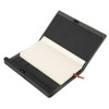 Fingerprint Lock USB Charging Security Leather Business Conference Notebook