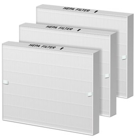 AP-1512HH Filter Compatible with Coway Airmega AP-1512HH, AP-1512HH-FP, AP-1518R, AP-1519P, and 200M Series Air Purifiers, Part # 3304899 (3 HEPA)