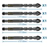 5 Pcs 9/16" Masonry Concrete Drill Bit Set for Tile